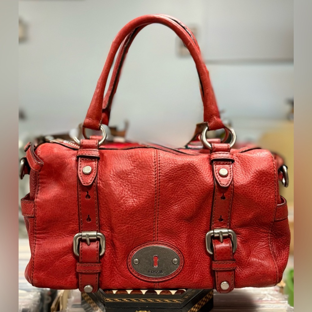 Fossil Long Live Vintage Leather Handbag